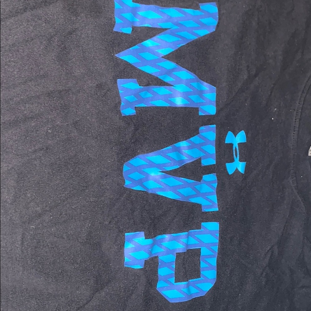 Black blue mvp under amour